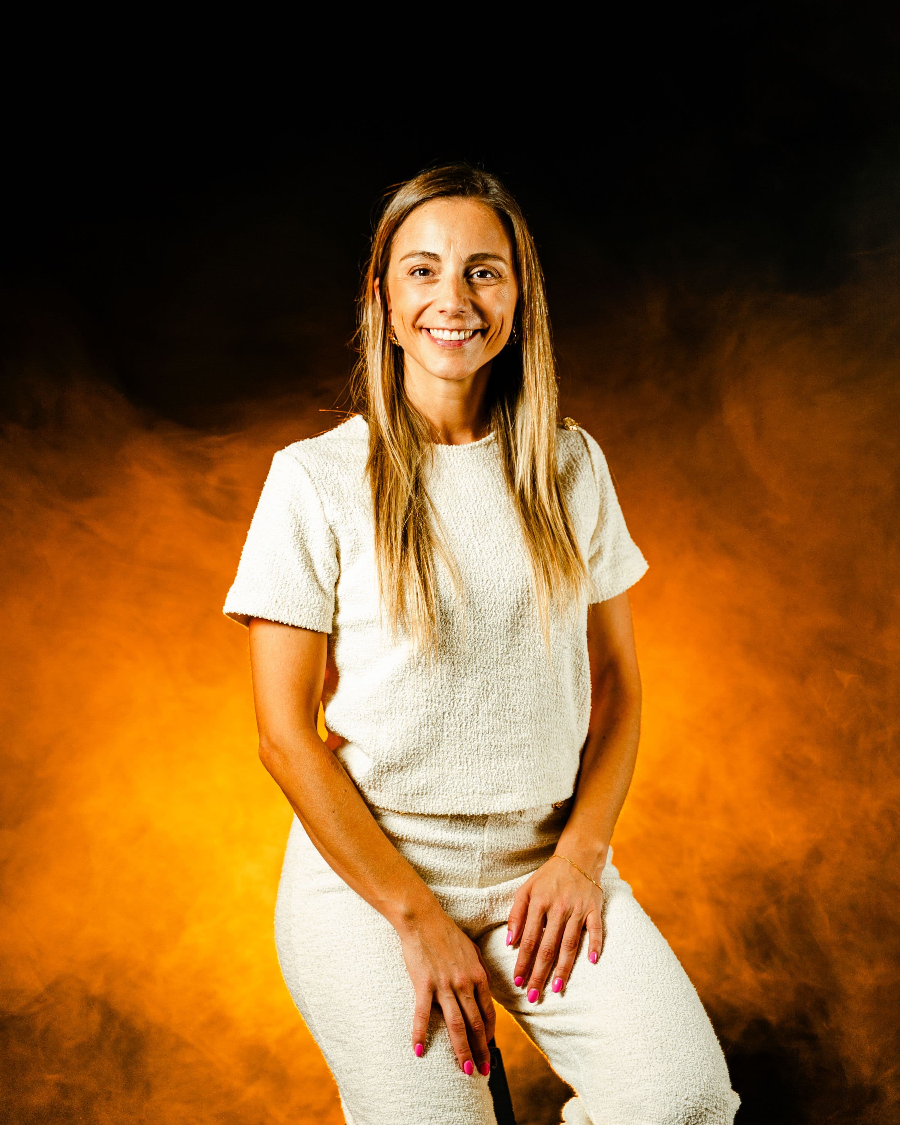 Filipa Marques em estúdio